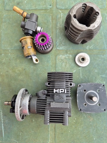 Hpi t15 engine with - with, rare